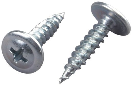 Саморезы с пресс-шайбой острый 51 мм